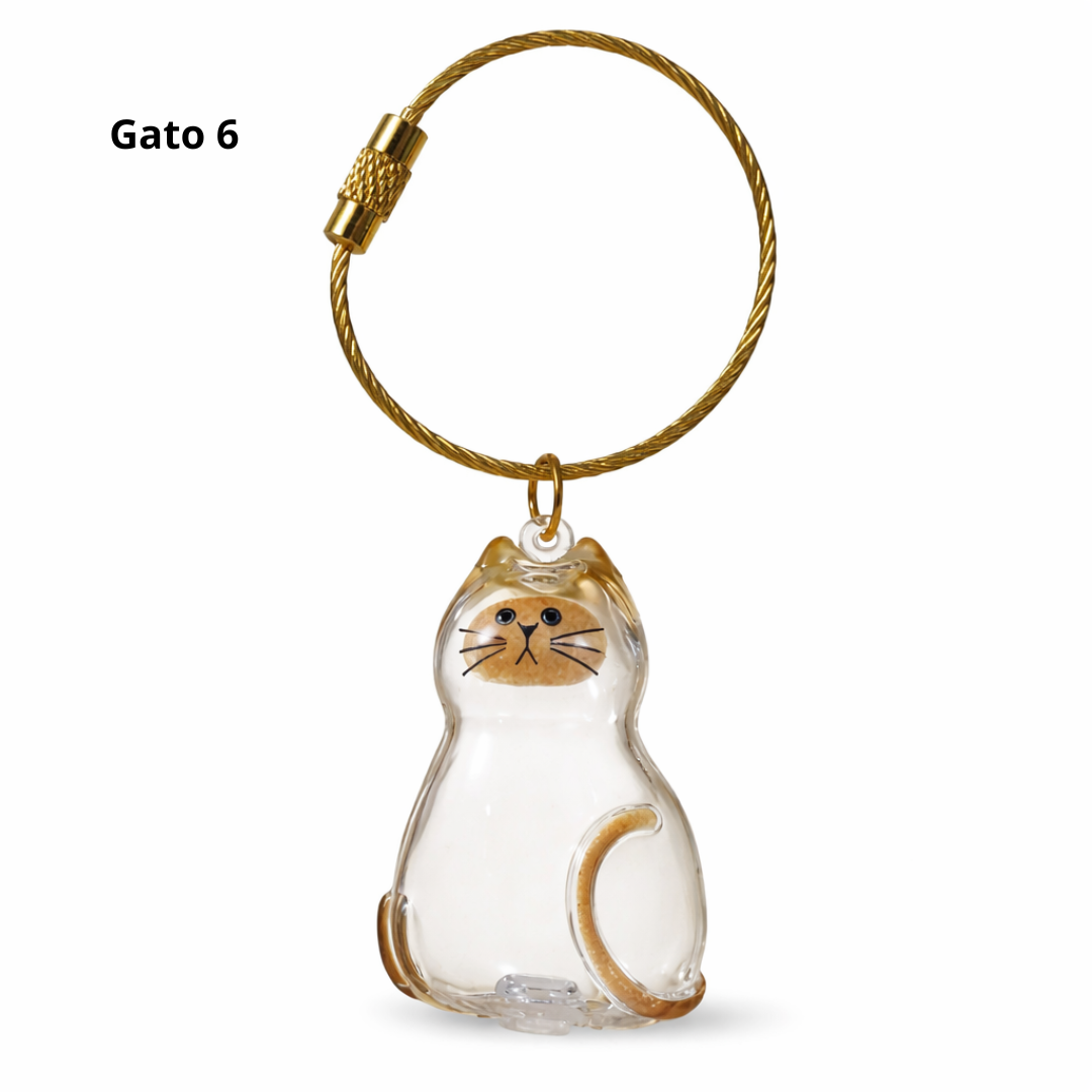 Llavero recuerdo gato