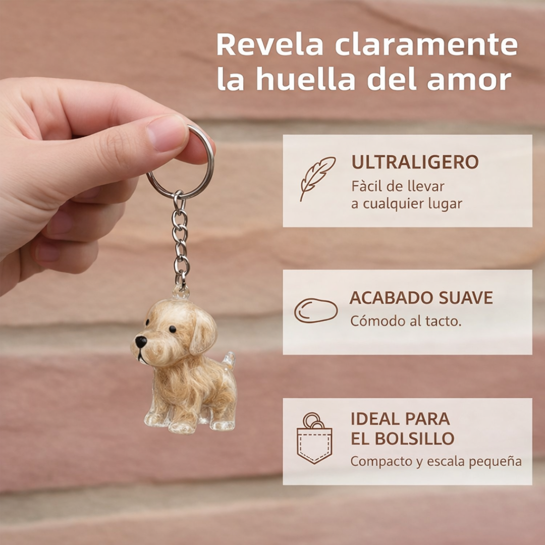 Llavero Recuerdo Mascota