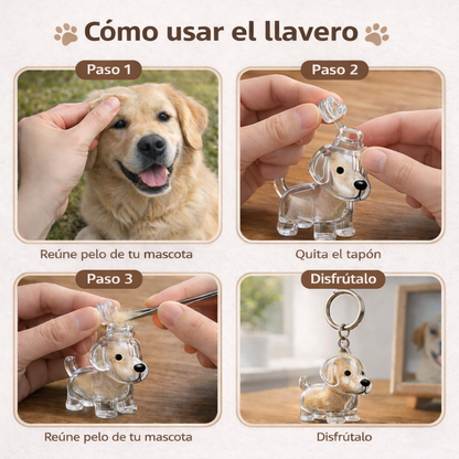 Llavero Recuerdo Mascota